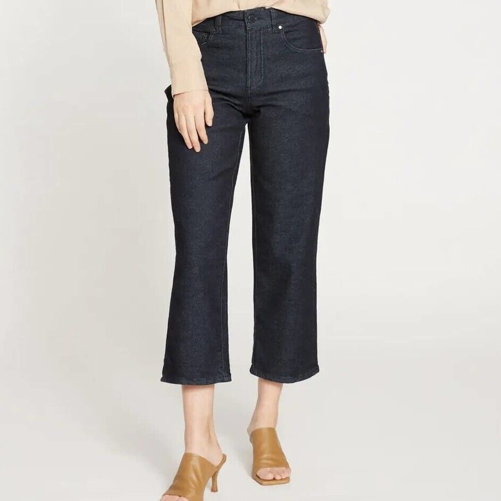 Universal Standard Bae Boyfriend Cropped Jeans Size 14